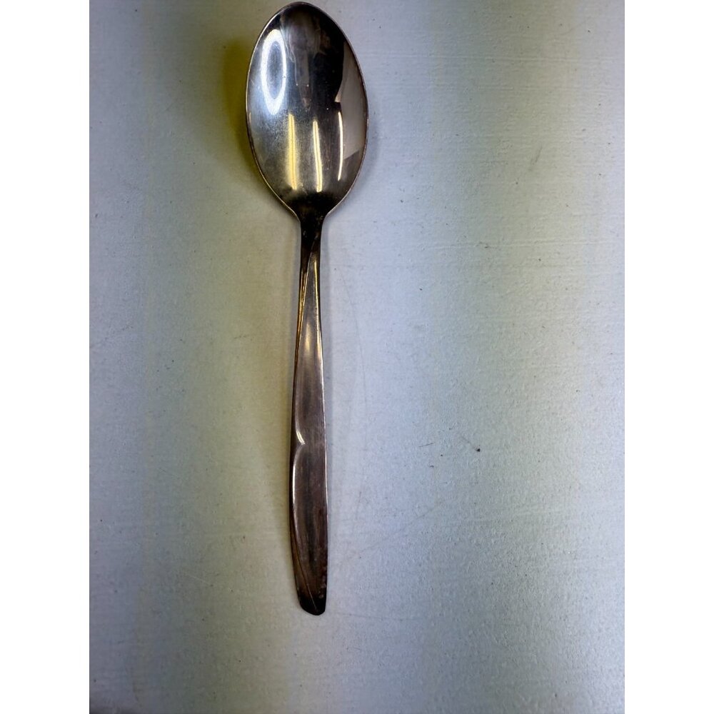 Supreme Silver Plate Serving Spoon 8"